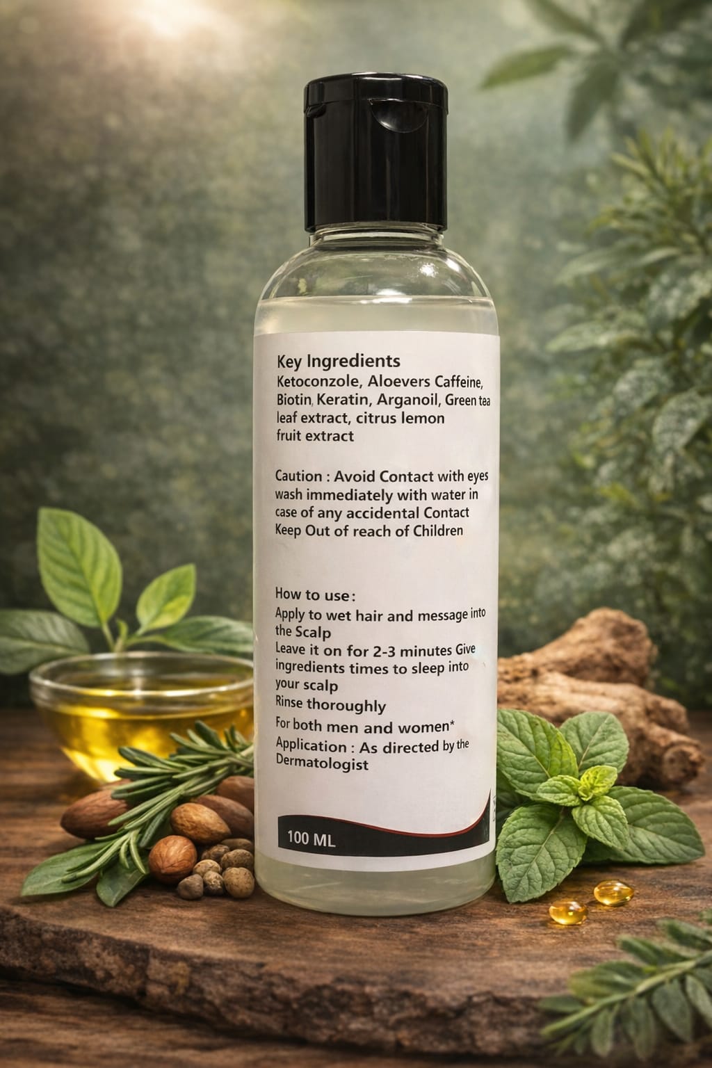 Dandruff and Roots Control Shampoo